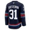 Igor Shesterkin New York Rangers Fashion7 Alternate Premium Jersey - Navy - Detail View