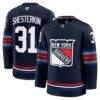 Igor Shesterkin New York Rangers Fashion7 Alternate Premium Jersey - Navy - Front View