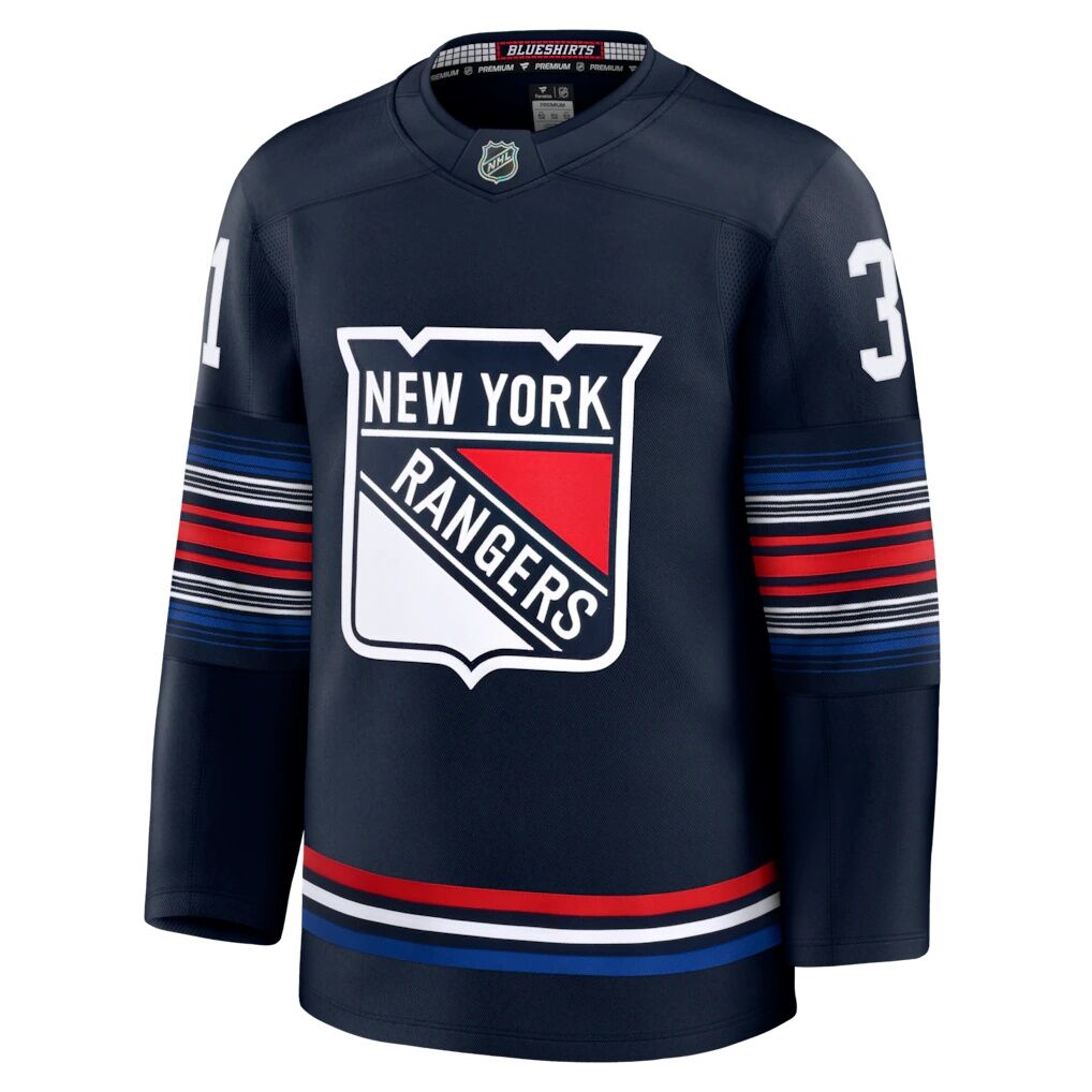 Igor Shesterkin New York Rangers Fashion7 Alternate Premium Jersey