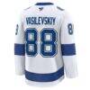 Andrei Vasilevskiy Tampa Bay Lightning Fashion7 Away Premium Jersey - White - Detail View