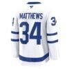 Auston Matthews Toronto Maple Leafs Fashion7 Away Premium Jersey - White - Detail View