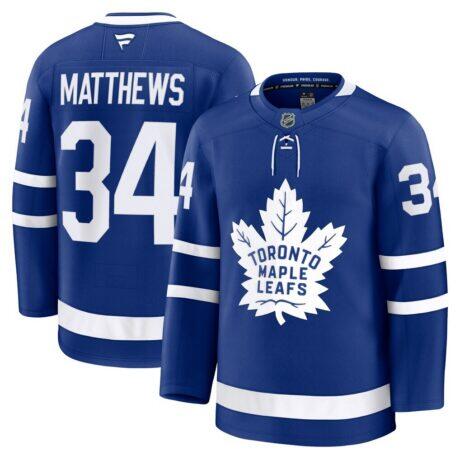 Auston Matthews Toronto Maple Leafs Fashion7 Home Premium Jersey