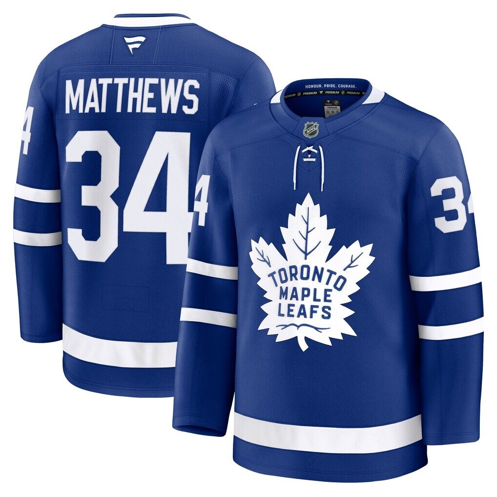 Auston Matthews Toronto Maple Leafs Fashion7 Home Premium Jersey