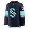 Philipp Grubauer Seattle Kraken Fashion7 Home Premium Jersey - - Side View