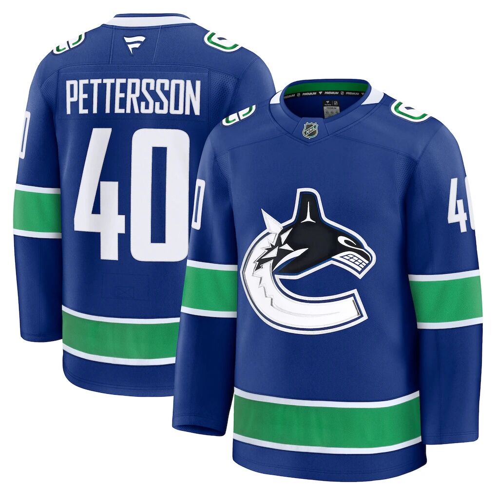 Elias Pettersson Vancouver Canucks Fashion7 Home Premium Jersey