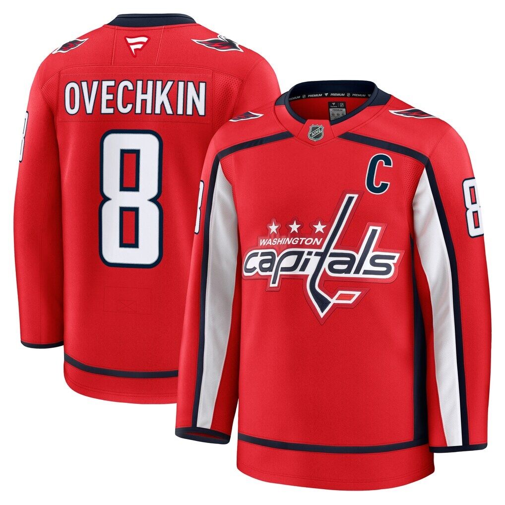 Alexander Ovechkin Washington Capitals Fashion7 Home Premium Jersey