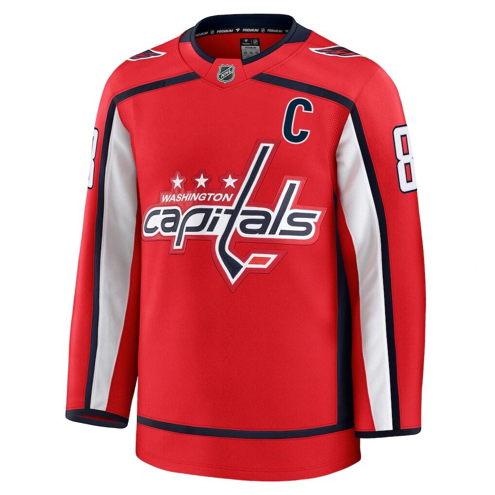 Alexander Ovechkin Washington Capitals Fashion7 Home Premium Jersey