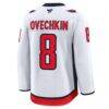 Alexander Ovechkin Washington Capitals Fashion7 Home Premium Jersey - White - Detail View