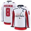 Alexander Ovechkin Washington Capitals Fashion7 Home Premium Jersey - White - Front View