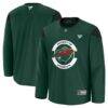 Minnesota Wild Fashion7 Practice Jersey - Green - Front View