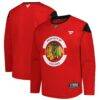 Chicago Blackhawks Fashion7 Practice Jersey - Red - Front View