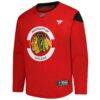 Chicago Blackhawks Fashion7 Practice Jersey - Red - Side View