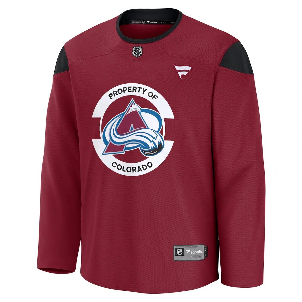 Colorado Avalanche Fashion7 Practice Jersey - Burgundy