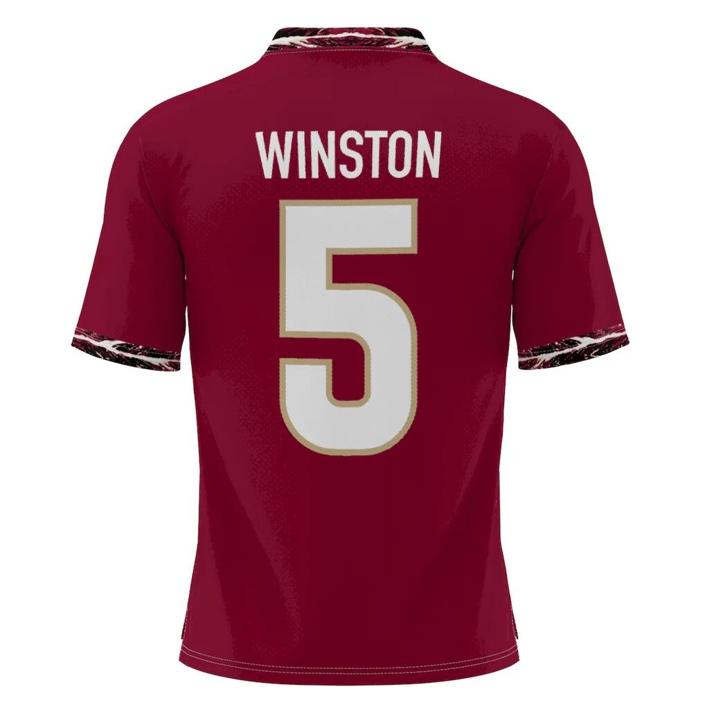Jameis Winston Florida State Seminoles GameDay Greats  Heisman Football Jersey - Garnet