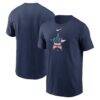 Houston Astros Nike Americana T-Shirt - Navy - Front View