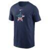 Houston Astros Nike Americana T-Shirt - Navy - Side View