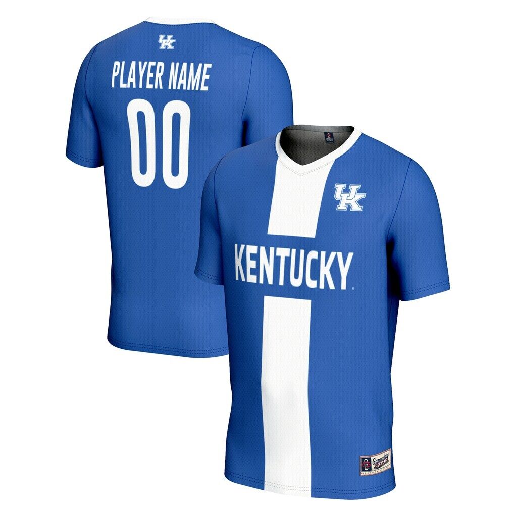 Kentucky Wildcats GameDay Greats Youth Pick-A-Player NIL Men's Soccer Jersey - Royal