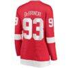 Alex DeBrincat Detroit Red Wings Fashion7 Women's Home Breakaway Jersey - Red - Detail View