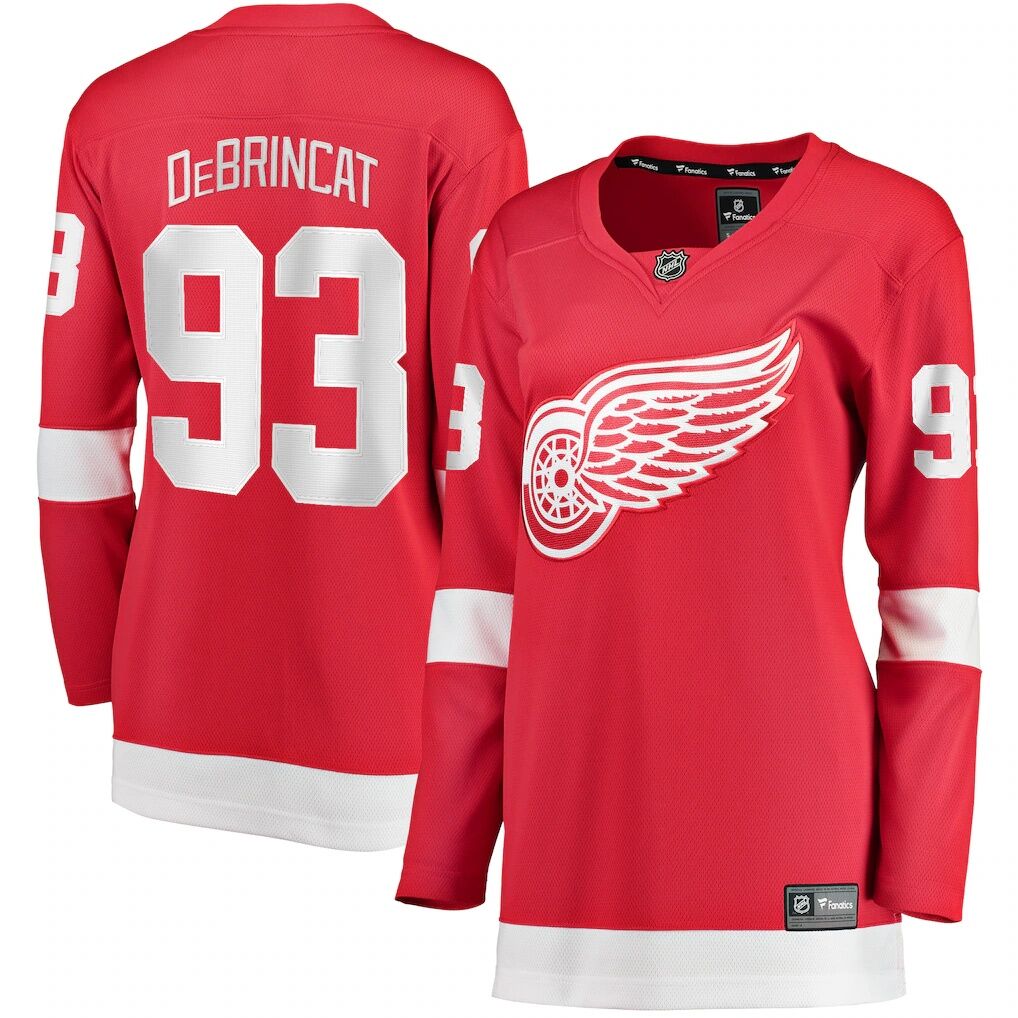 Alex DeBrincat Detroit Red Wings Fashion7 Women's Home Breakaway Jersey