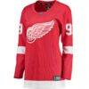 Alex DeBrincat Detroit Red Wings Fashion7 Women's Home Breakaway Jersey - Red - Side View