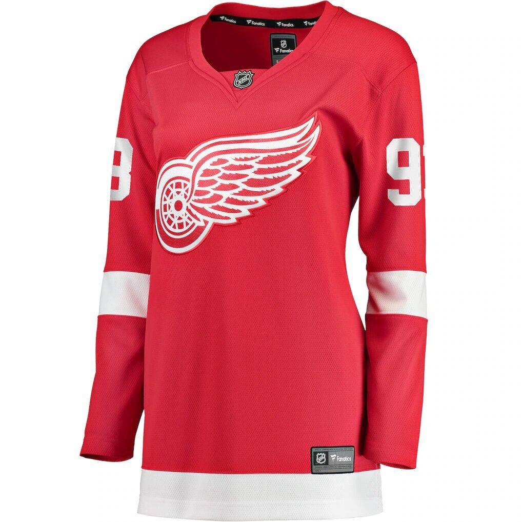 Alex DeBrincat Detroit Red Wings Fashion7 Women's Home Breakaway Jersey