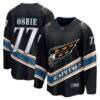 TJ Oshie Washington Capitals Fashion7 50th Anniversary Breakaway Jersey - Black - Front View