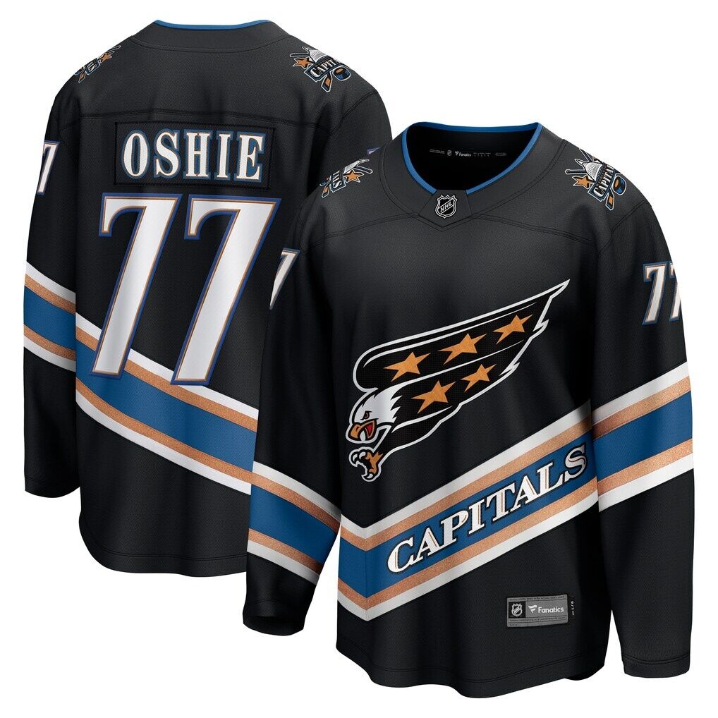 TJ Oshie Washington Capitals Fashion7 50th Anniversary Breakaway Jersey