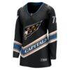 TJ Oshie Washington Capitals Fashion7 Women's 50th Anniversary Breakaway Jersey - Black - Side View