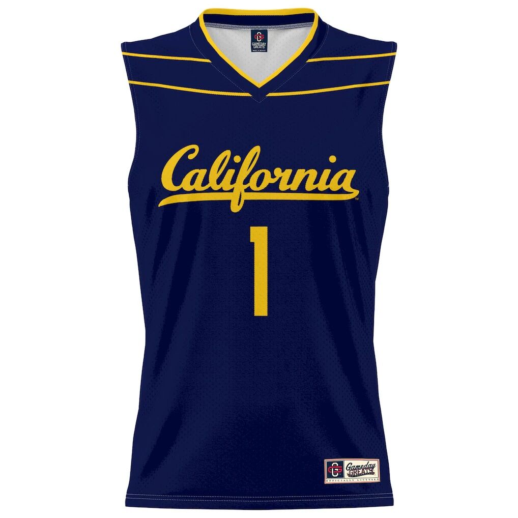 #1 Cal Bears GameDay Greats Lightweight Basketball Fashion Jersey