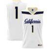 #1 Cal Bears GameDay Greats Youth Lightweight Basketball Fashion Jersey - White - Front View