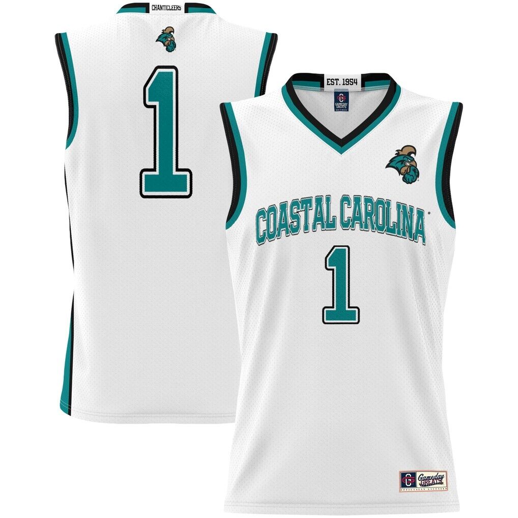 Coastal Carolina Chanticleers GameDay Greats Youth #1 Basketball Jersey