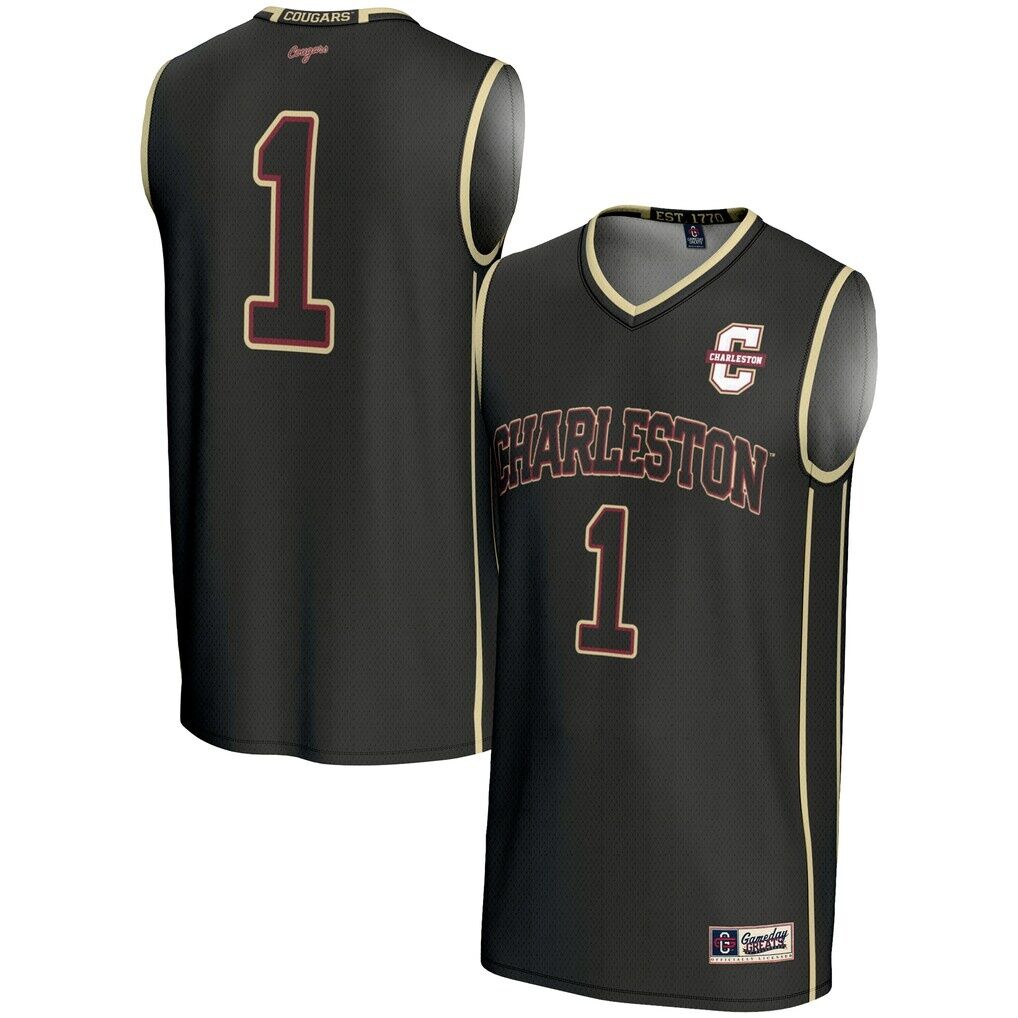 Charleston Cougars GameDay Greats Youth #1 Basketball Jersey