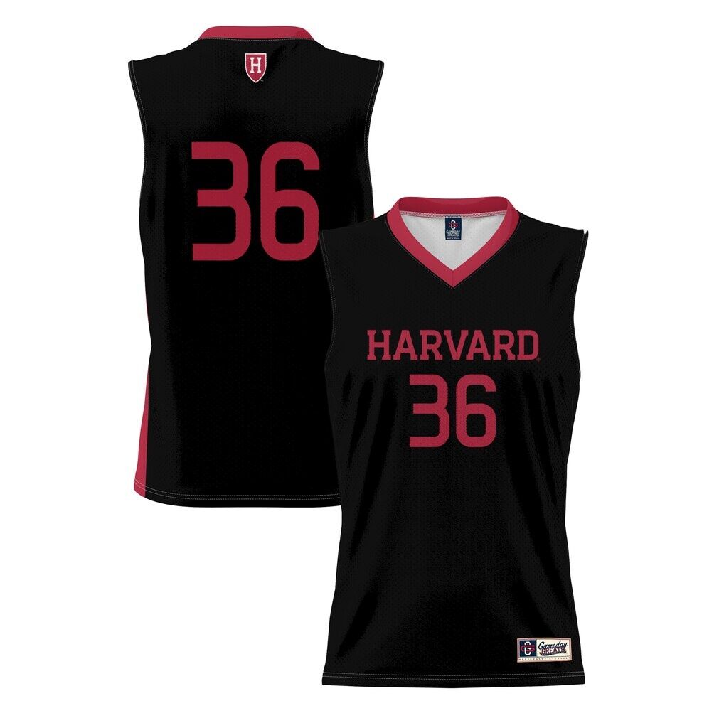 #36 Harvard Crimson GameDay Greats Youth Lightweight Basketball Jersey