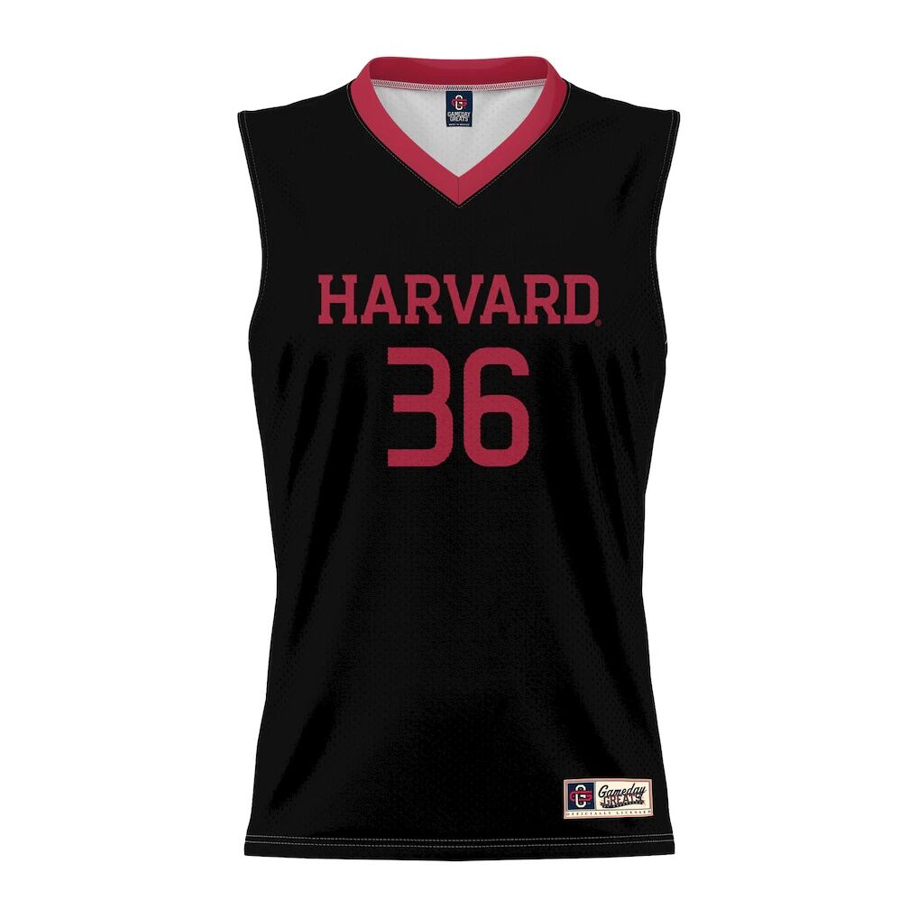 #36 Harvard Crimson GameDay Greats Youth Lightweight Basketball Jersey