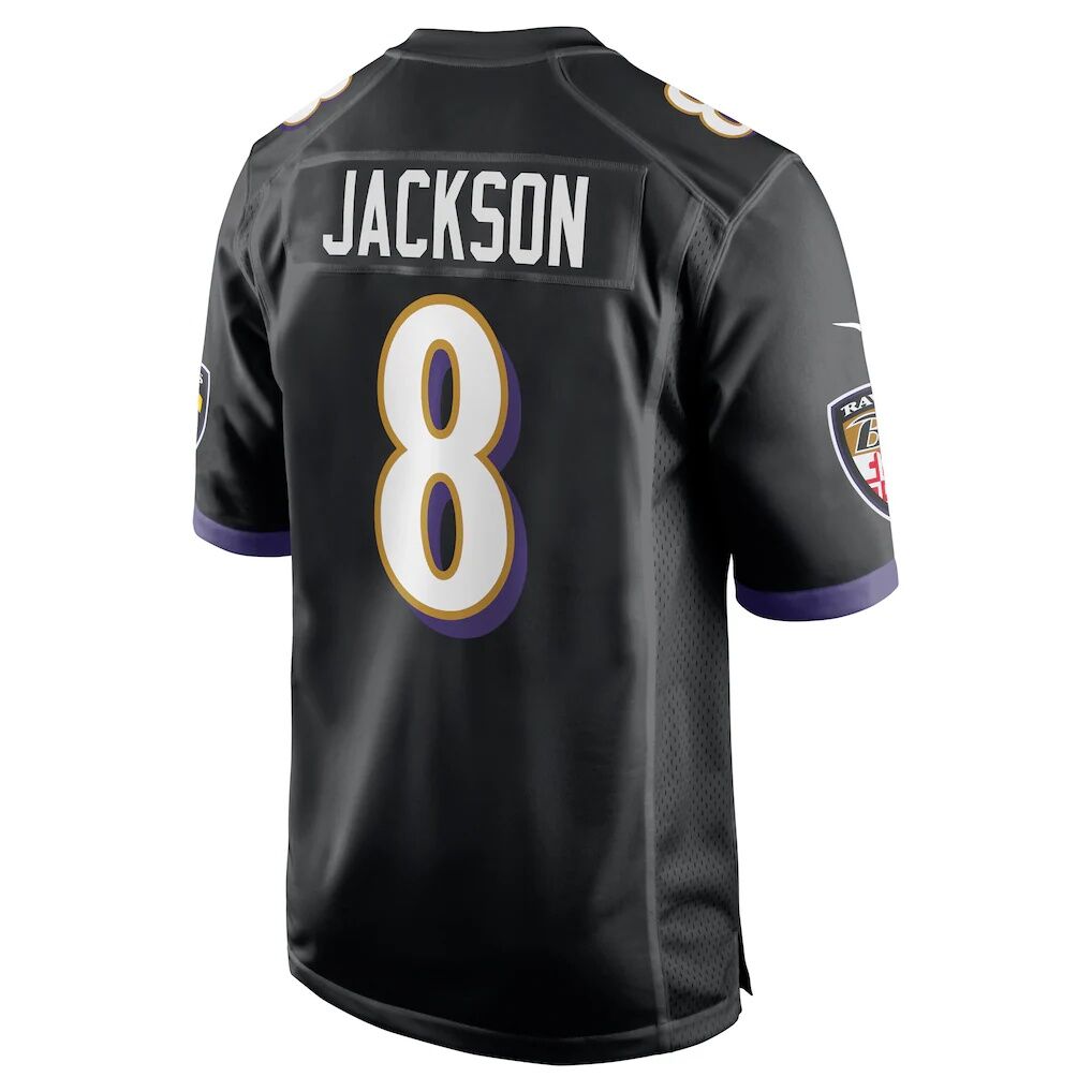 Lamar Jackson Baltimore Ravens Nike Alternate Game Jersey