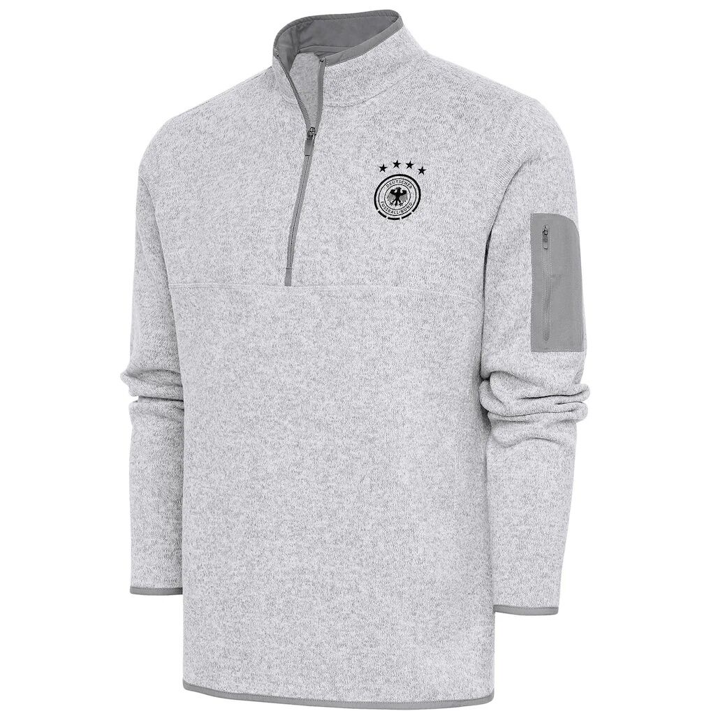 Germany National Team Elevate Quarter-Zip Pullover – Heather Gray
