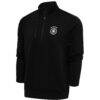 Germany National Team Genesis Quarter-Zip Pullover - Black - Front View