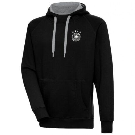 Germany National Team Takeover Pullover Hoodie - Black - Front View