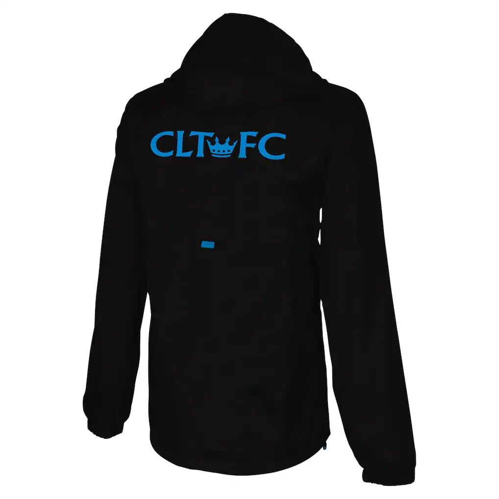 Charlotte FC Stadium Essentials Compete Quarter-Zip Hoodie Jacket
