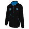 Charlotte FC Stadium Essentials Compete Quarter-Zip Hoodie Jacket - Black - Side View