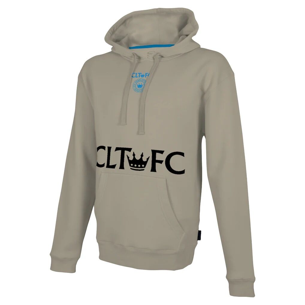 Charlotte FC Stadium Essentials Status Pullover Hoodie – Tan