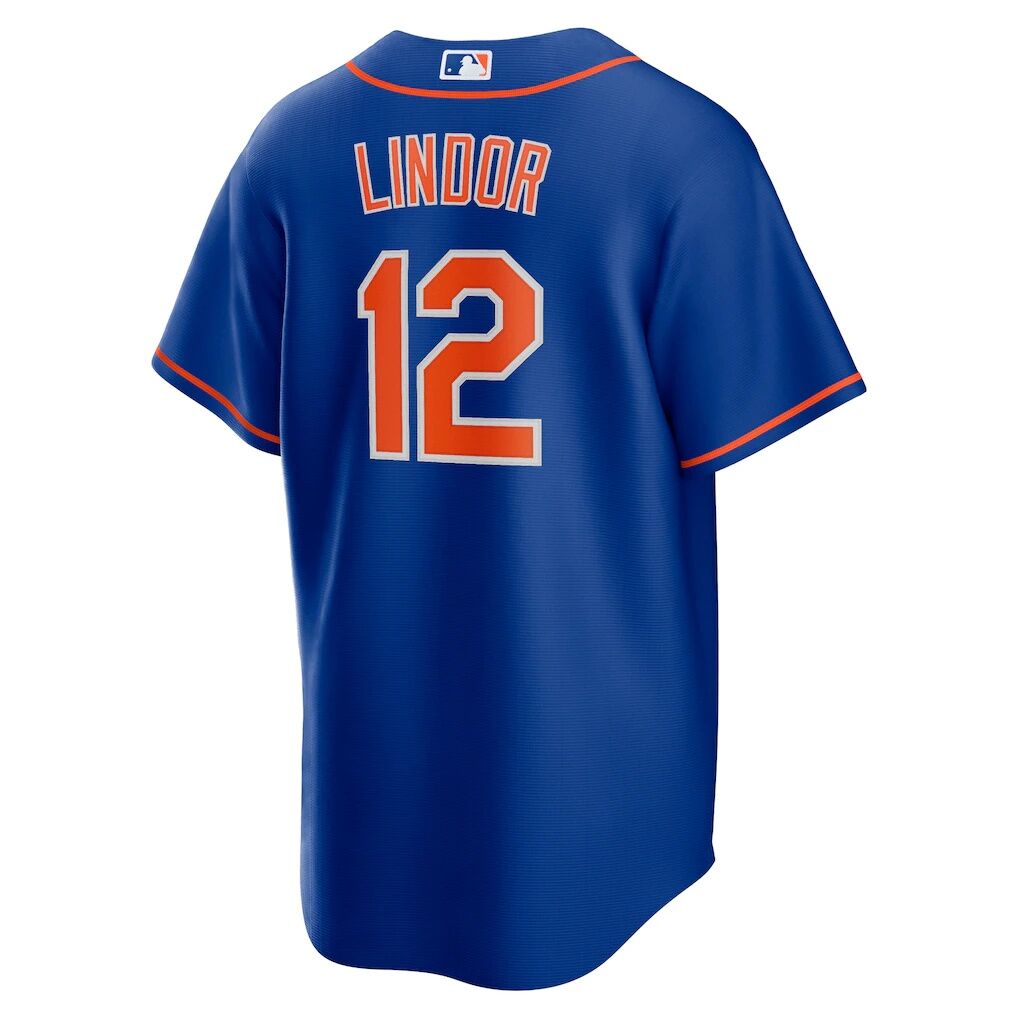 Francisco Lindor New York Mets Nike Big & Tall Alternate Replica Player Jersey - Royal