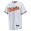 Baltimore Orioles Nike Home Big & Tall Replica Jersey - White - Side View