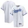 Kansas City Royals Nike Home Big & Tall Replica Jersey - White - Front View