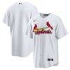St. Louis Cardinals Nike Home Big & Tall Replica Jersey - White - Front View