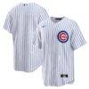 Chicago Cubs Nike Home Big & Tall Replica Jersey - White - Front View