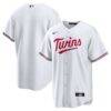 Minnesota Twins Nike Home Big & Tall Replica Jersey - White - Front View