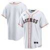 Houston Astros Nike Home Big & Tall Replica Jersey - White - Front View