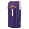 Devin Booker Phoenix Suns Fashion7 Youth Fast Break Player Jersey - Purple - Detail View