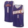 Devin Booker Phoenix Suns Fashion7 Youth Fast Break Player Jersey - Purple - Front View